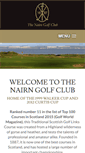 Mobile Screenshot of nairngolfclub.co.uk